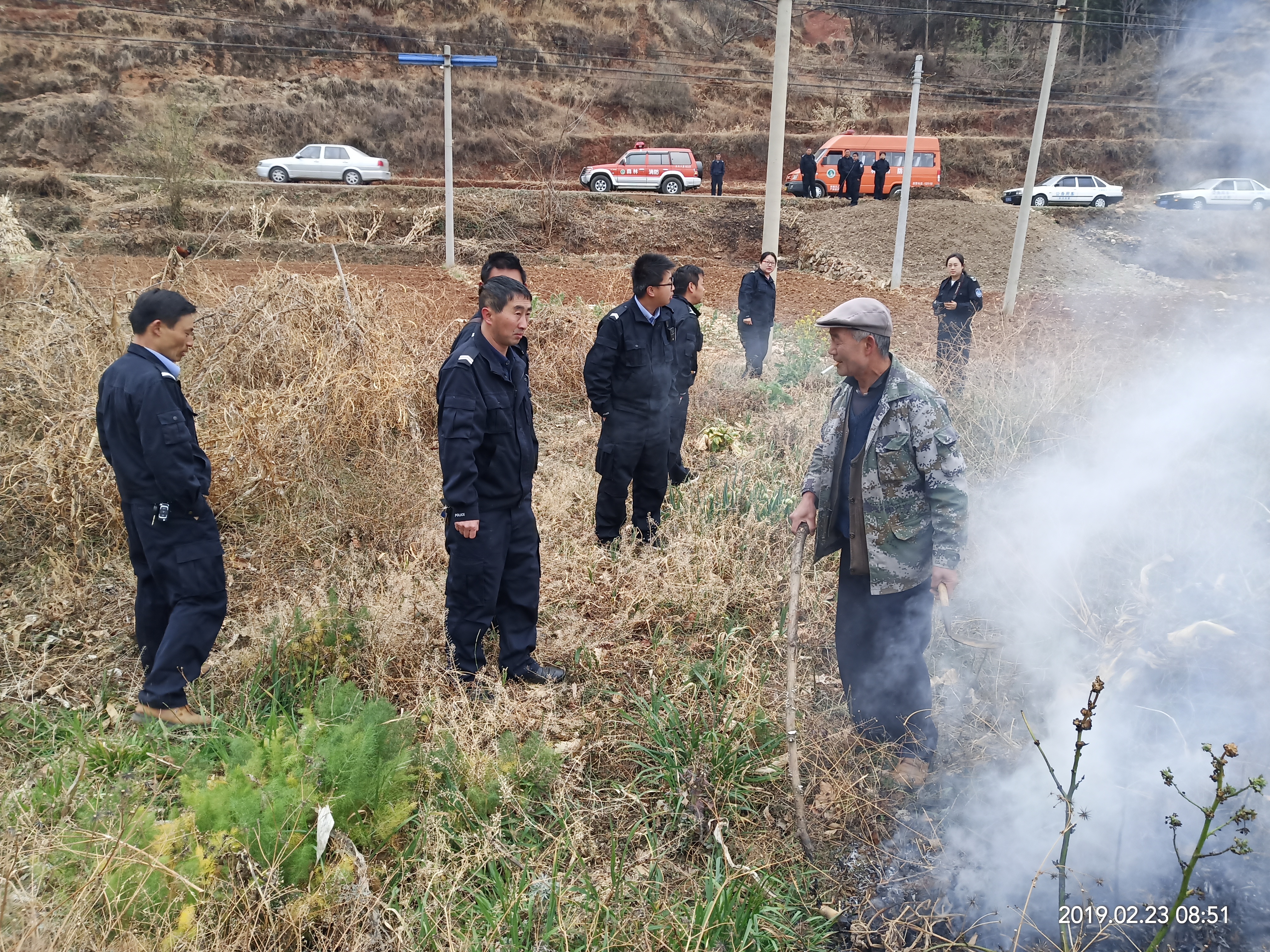 会泽县10人因野外违法用火被拘留